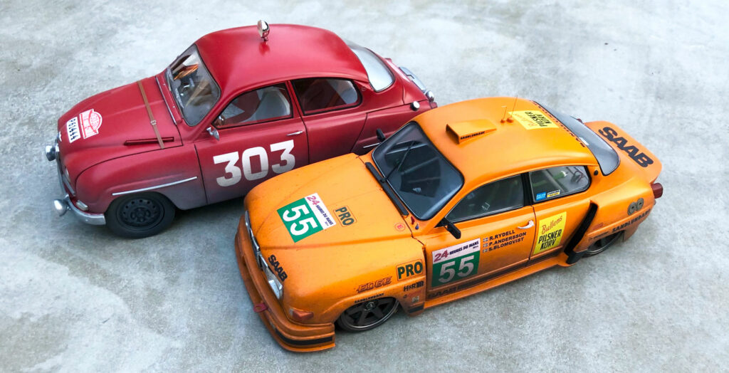 Saab-96-Monte-Carlo-Rally-front-LeMans-orange